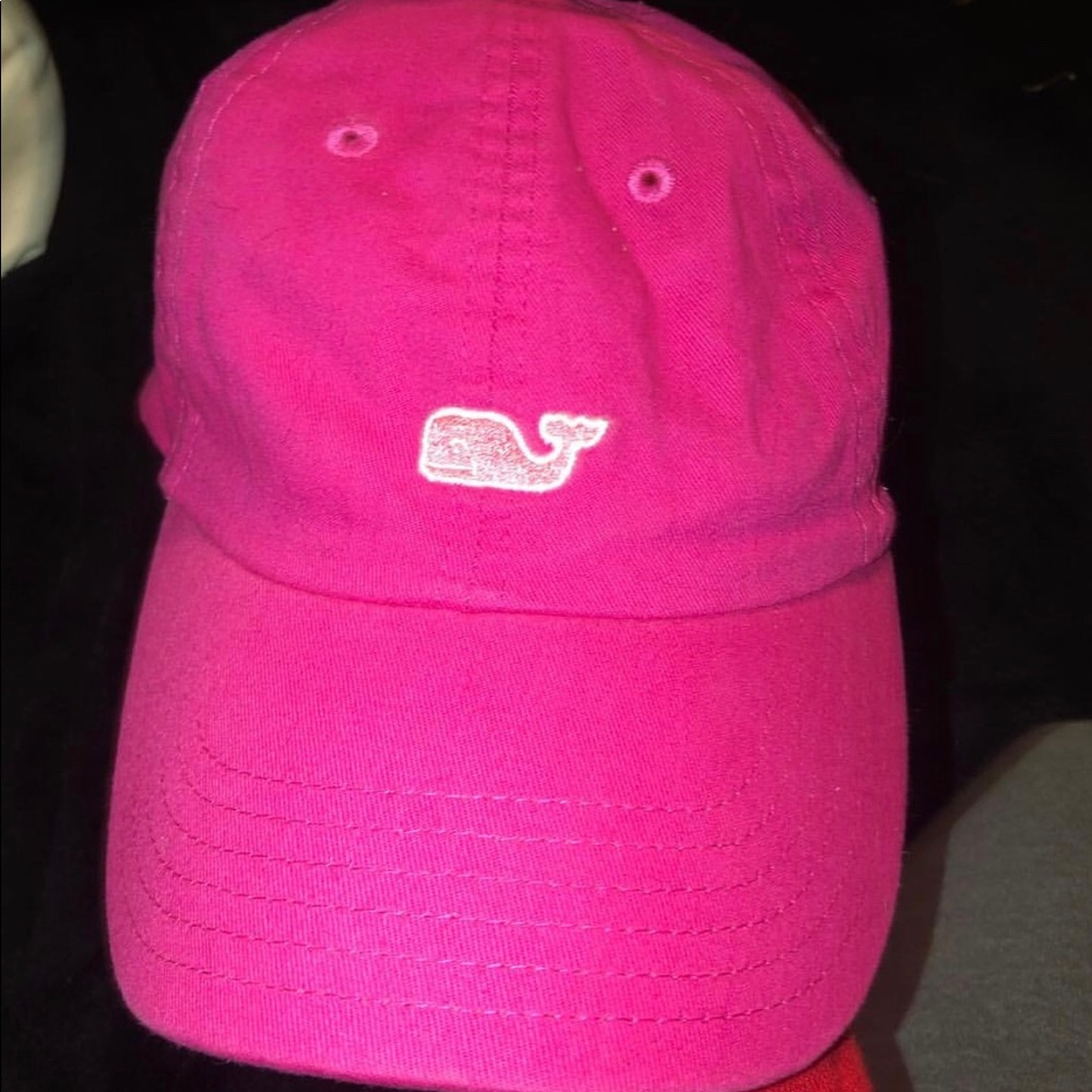 Pink vineyard vines hat